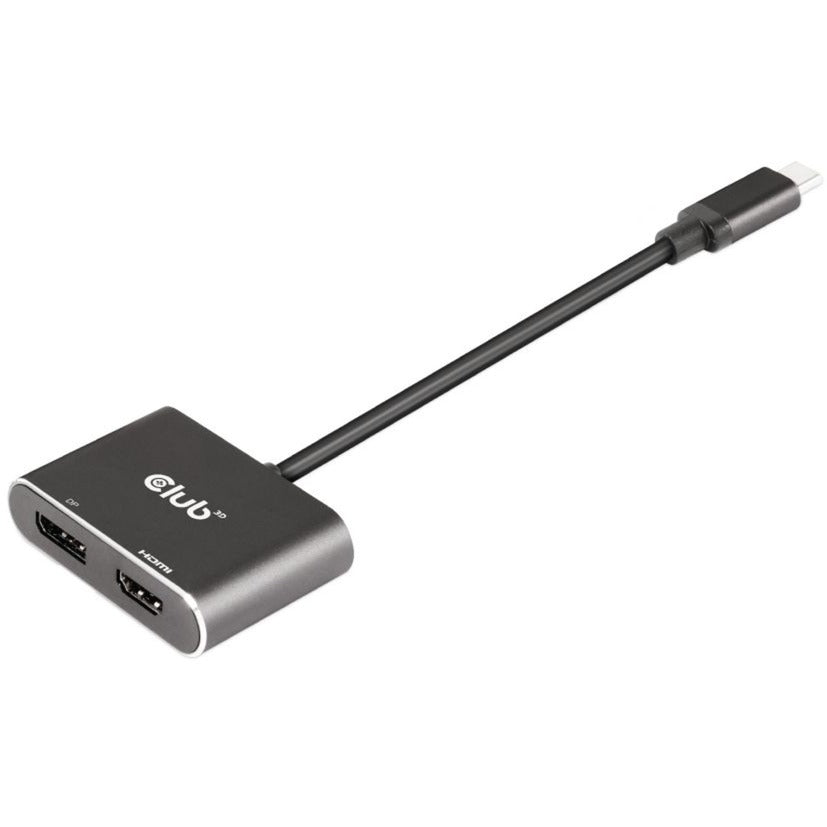 Club 3D MST Hub USB3.2 Gen2 Type-C (DP Alt-Mode) à afficher
