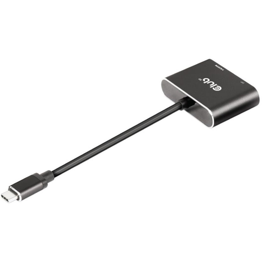 Club 3D MST Hub USB3.2 Gen2 Type-C (DP Alt-Mode) à afficher