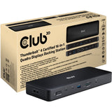 Club 3D Thunderbolt 4, 16-in-1 Quadra Displays Dockstation