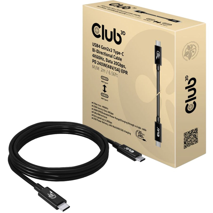 Club 3D USB4-C Gen2x2 Bi-Direkt