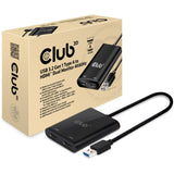Club 3D USB 3.2 Gen1 Typ A bis HDMI Dual Monitor 4K 60Hz