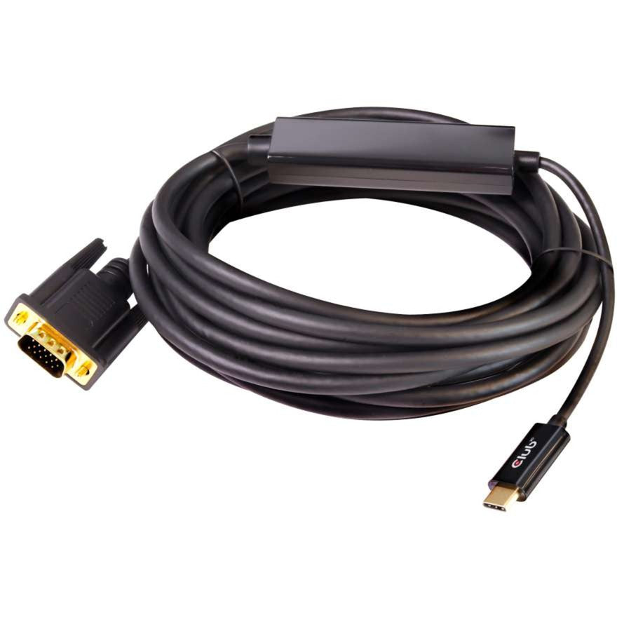 Club 3D USB Typ C VGA Aktivní kabel