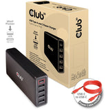 Club 3D USB typu A a C nabíječka, 5 portů do 111W