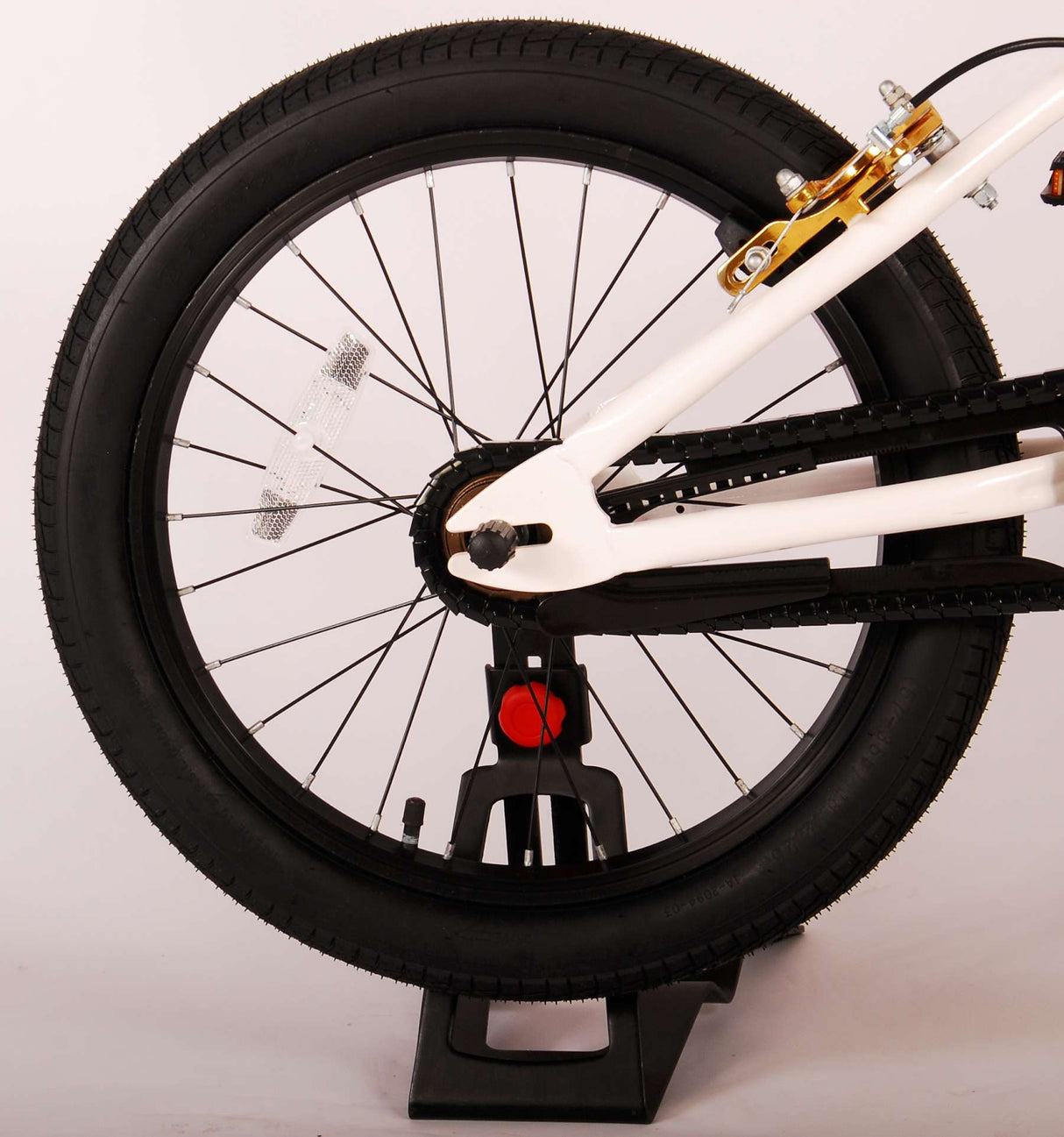 Volare Cool Rider Kinderfiets - Boys - 18 palců - bílá - 95% sestavena - Prime Collection