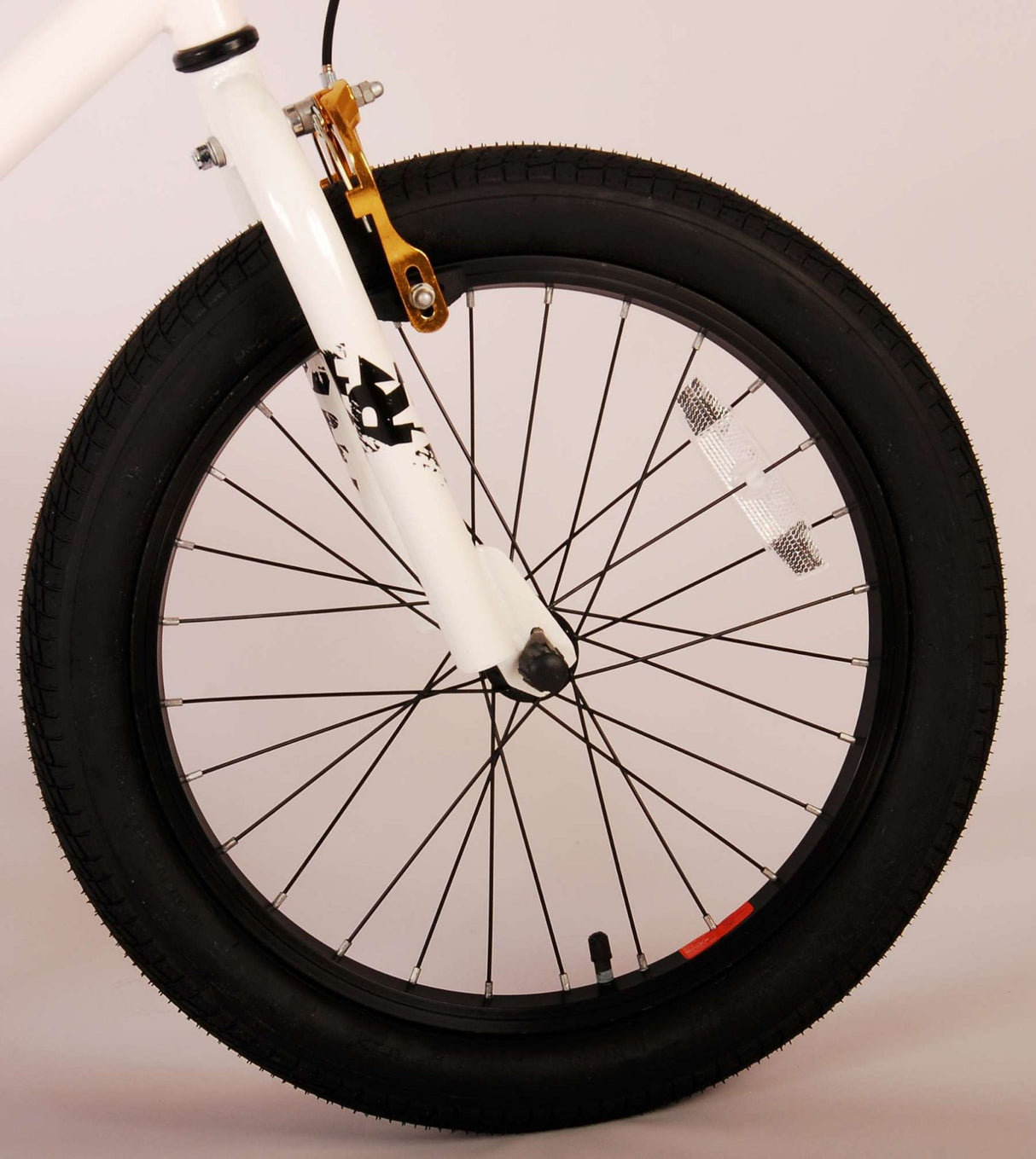 Volare Cool Rider Kinderfiets - Boys - 18 palců - bílá - 95% sestavena - Prime Collection