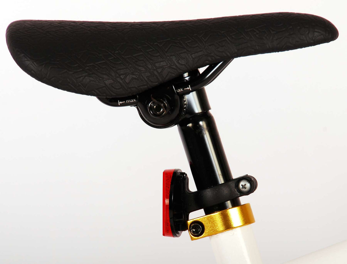 Volare Cool Rider Kinderfiets - Boys - 18 palců - bílá - 95% sestavena - Prime Collection