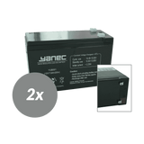 Yanec UPS -batterisättningsuppsättning RBC9 (exklusivt kablar)