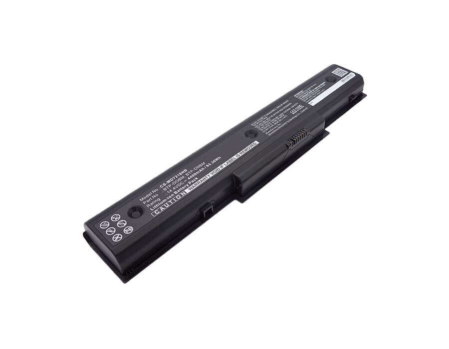 Batterie d'ordinateur portable de remplacement 4400mAh