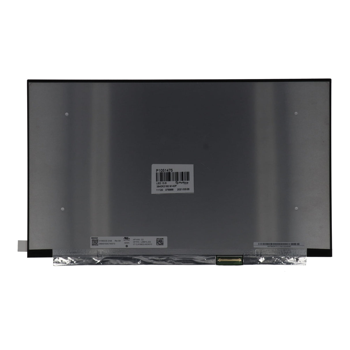 OEM 15.6 Inch LCD screen 3840x2160 Mat 40pin EDP, IPS