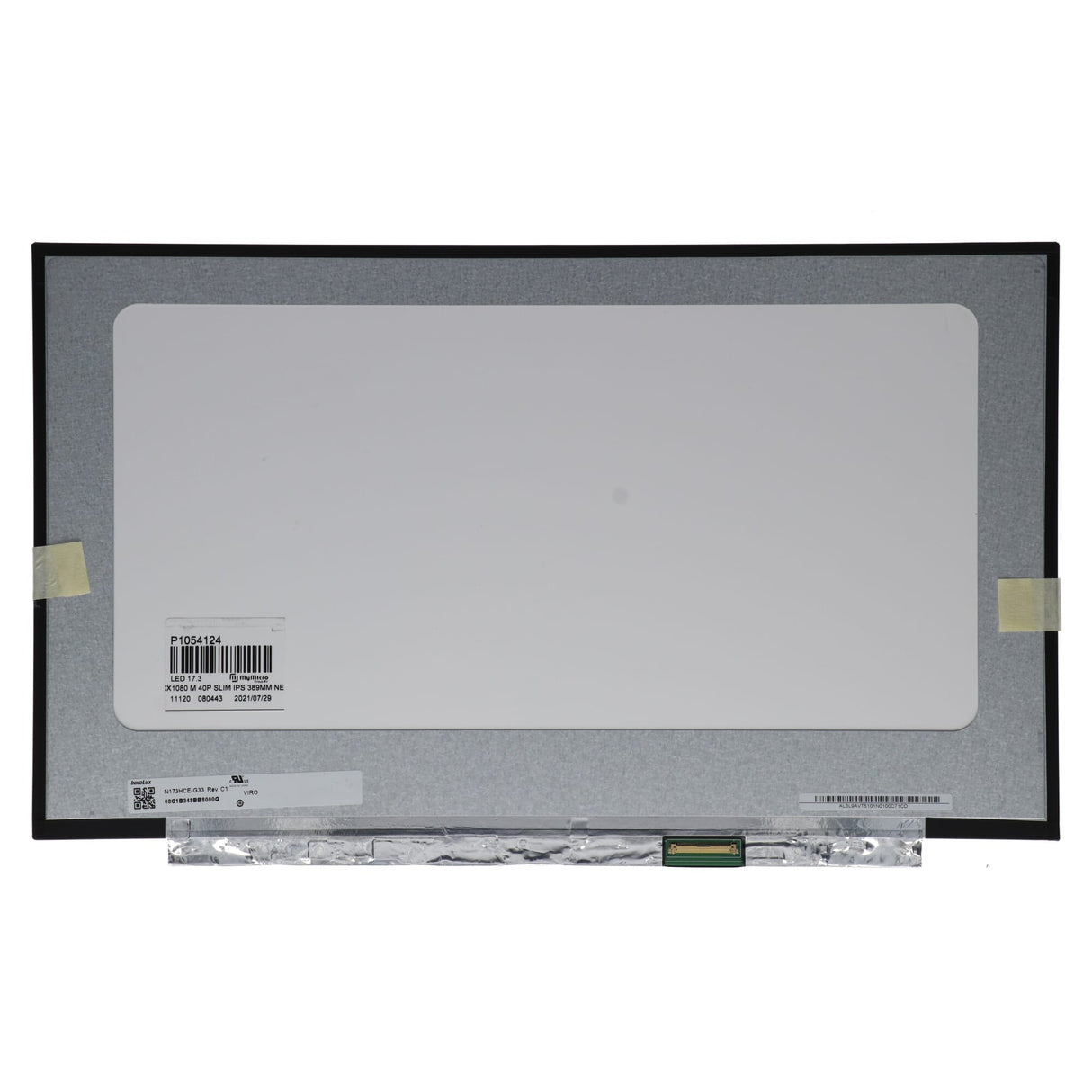 Écran LCD OEM 17,3 pouces 1920x1080 MAT 40pin EDP, IPS, 144Hz