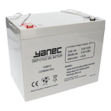 Yanec gelbatteri 12v 80ah