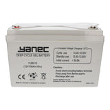 Yanec Gel Battery 12V 100AH
