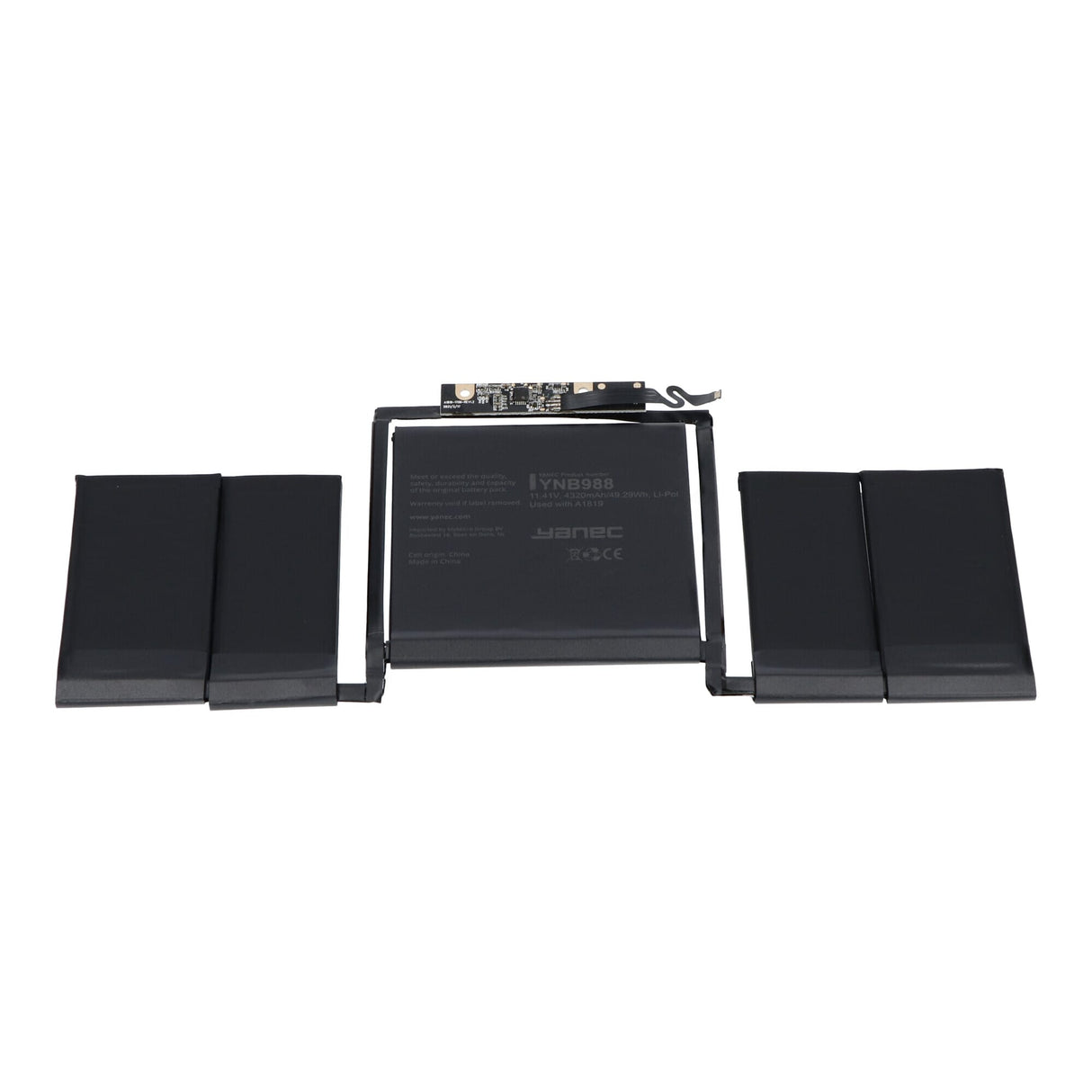 Yanec MacBook Battery 4300mAh