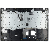 Acer laptop toetsenbord qwerty us + top cover, bl - zwart