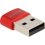 Delock USB 2.0 Adapter USB-A Mężczyzna> USB-C Kobieta
