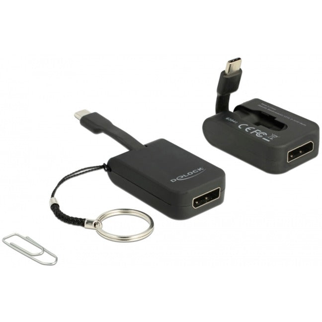 DeLOCK USB-C > DisplayPort adapter sleutelhanger