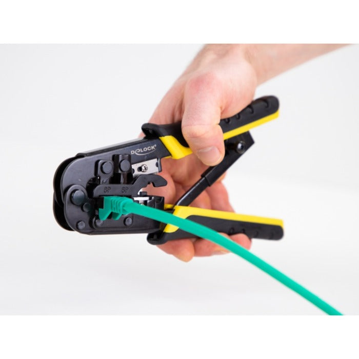 Delock Universal Cripping Tool with Wire Stripper 90505