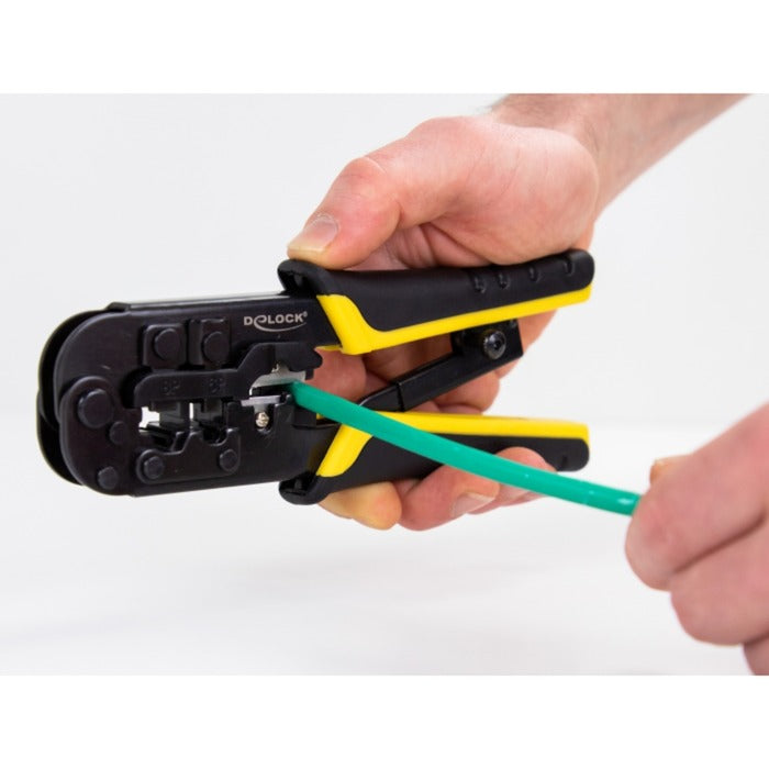 Delock Universal Cripping Tool with Wire Stripper 90505