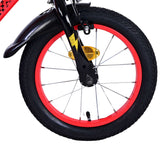 Disney Disney Children's Bike Boys 14 Zoll rote zwei Handbremsen