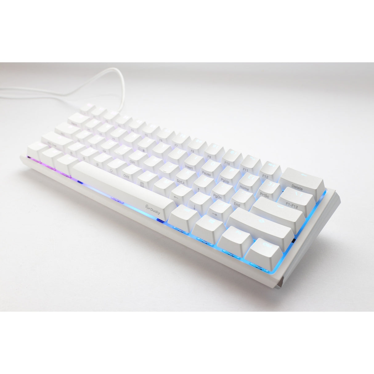 Ducky One 3 czyste białe mini