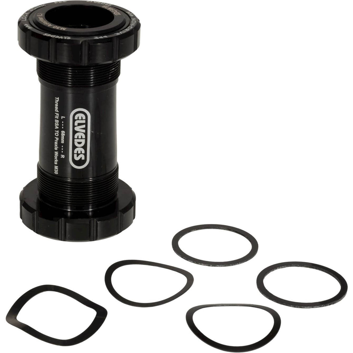 Ploadet Elvedes tråd Fit BSA til Praxis Road MTB 68-73 mm