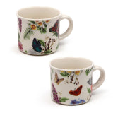 Butterfly Meadows Set 2 Porcelain Espresso cups