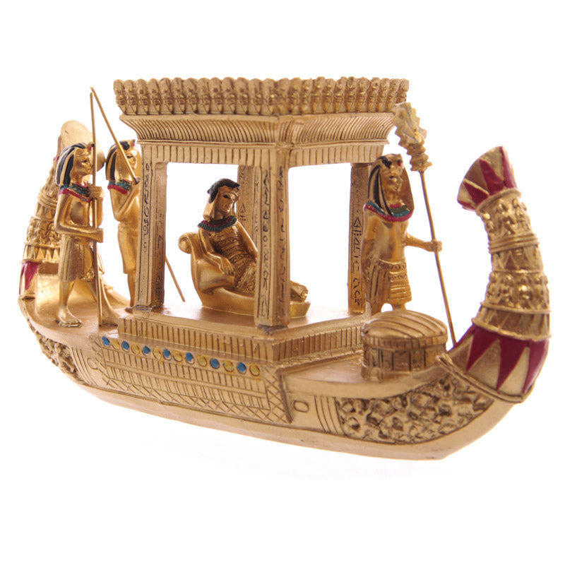 Egypte - gouden overdekte boot