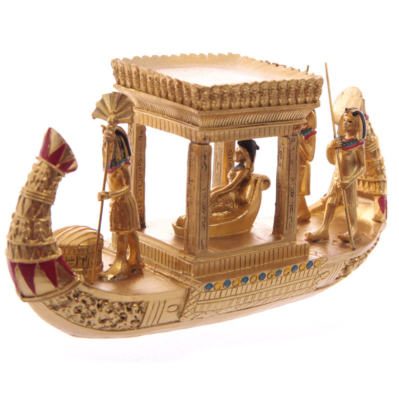Egypte - gouden overdekte boot