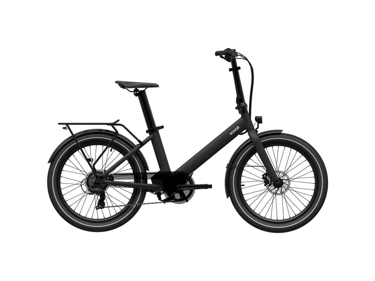 Eovolt elektrisk kompakt cykelaften 24 V2 sort