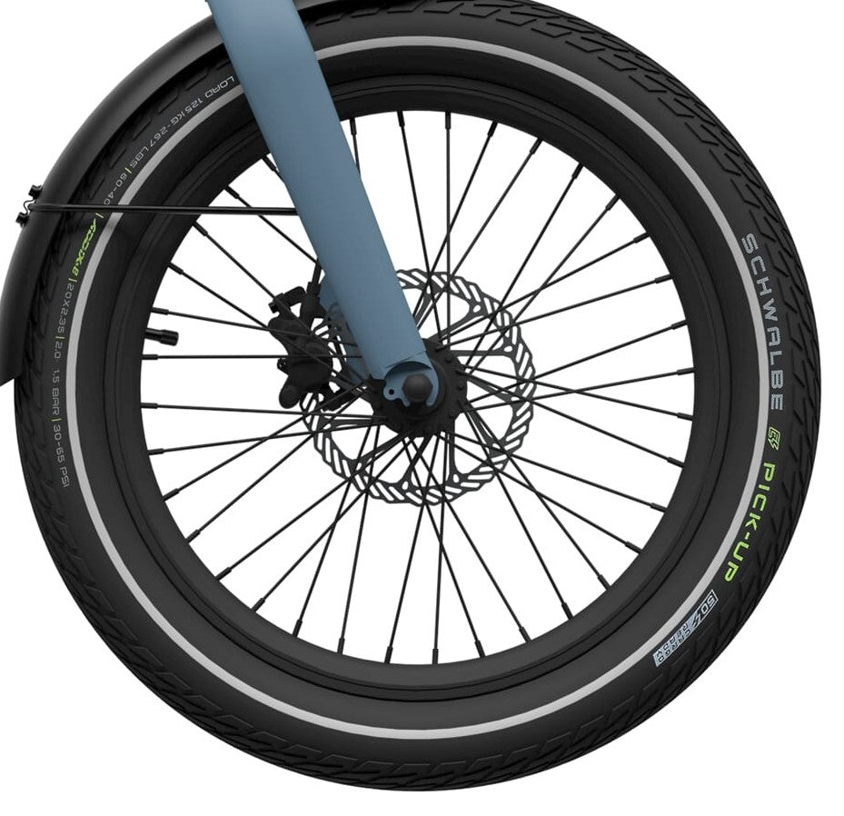 Eovolt voorwiel 16 inch zonder schijf zwart
