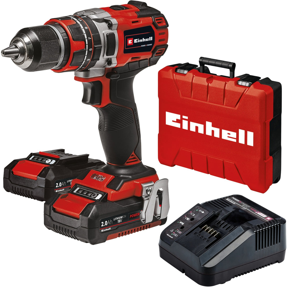 Einhell TE-CD 18 50 Li-I BL KIT 2.0 Knock Drill ScrewMech