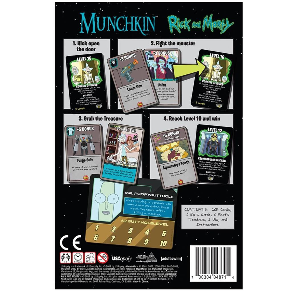 Europejska sieć graczy Munchkin: Rick and Morty