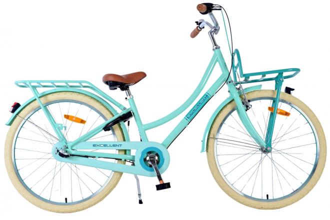 Volare utmärkt barncykel - flickor - 24 tum - grön - 3 växlar