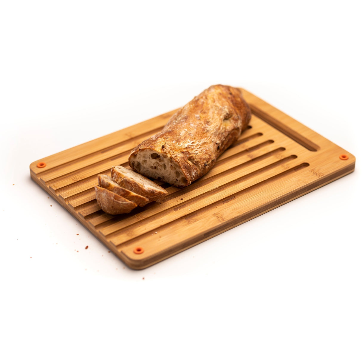 Fiskars Functional Form Bamboo bread cutting board
