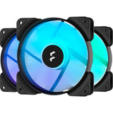 Fraktalny aspekt projektu 12 RGB PWM Black Frame 3 pakiet wentylatora