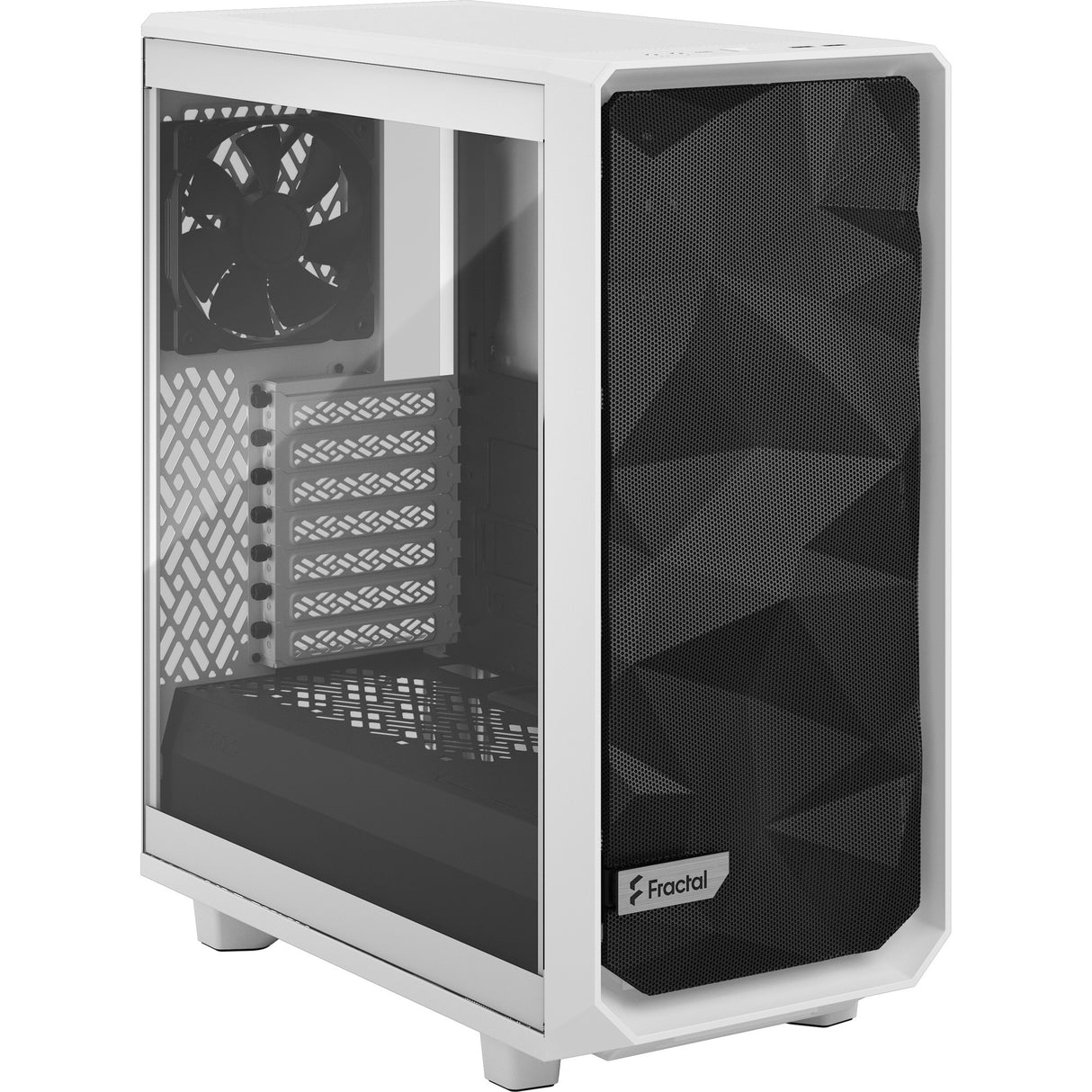 Diseño fractal Meshify 2 Vidrio templado claro compacto