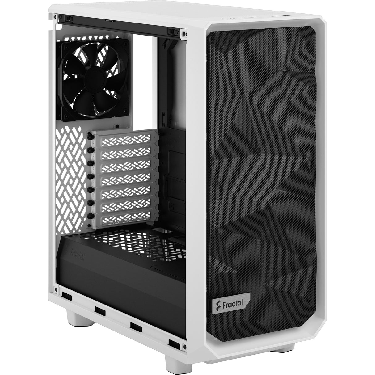 Diseño fractal Meshify 2 Vidrio templado claro compacto