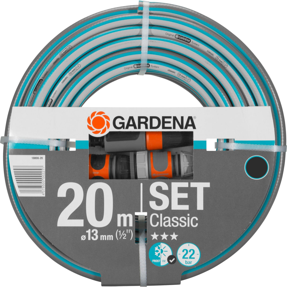 Gardena Schlauch 13 mm (1 2) mit Zubehör