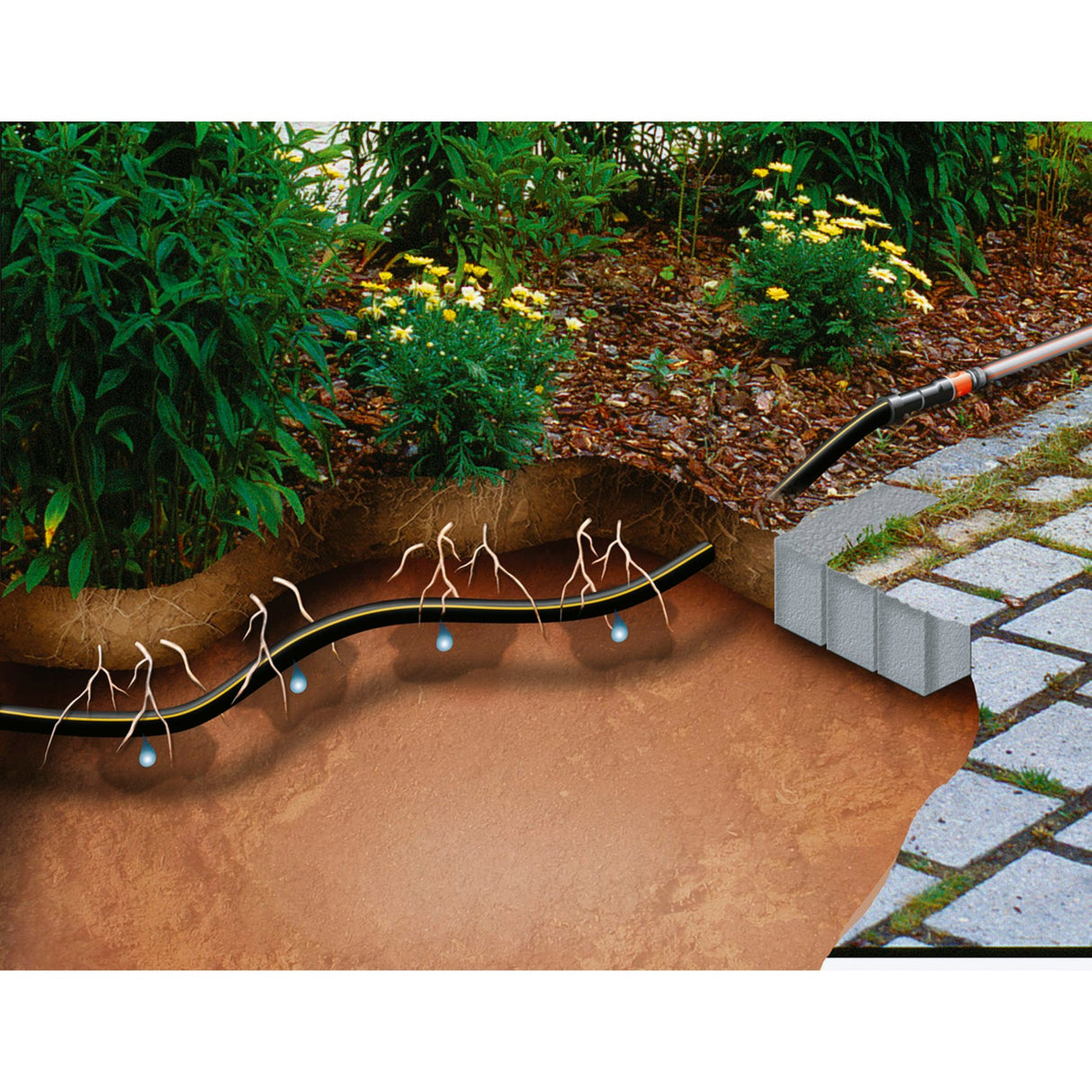 Gardena Underground and Aboves -Ground Drop Tube 13,7 mm