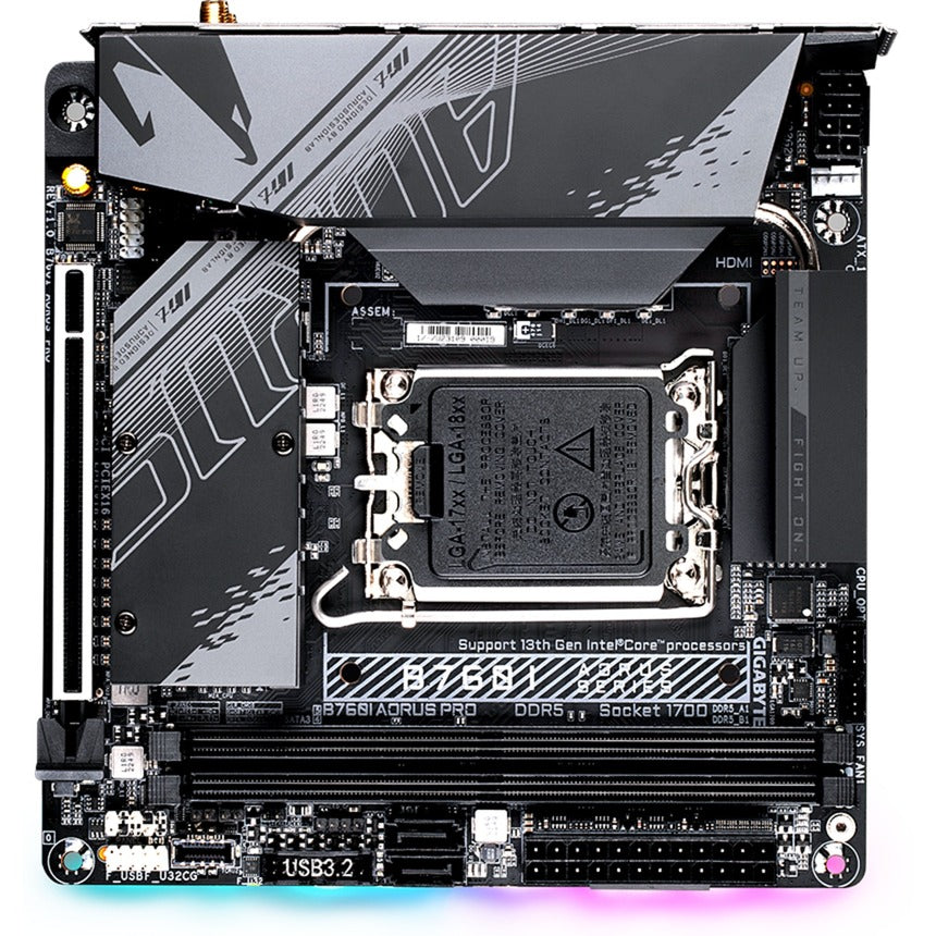 Gigabyte B760i aorus pro