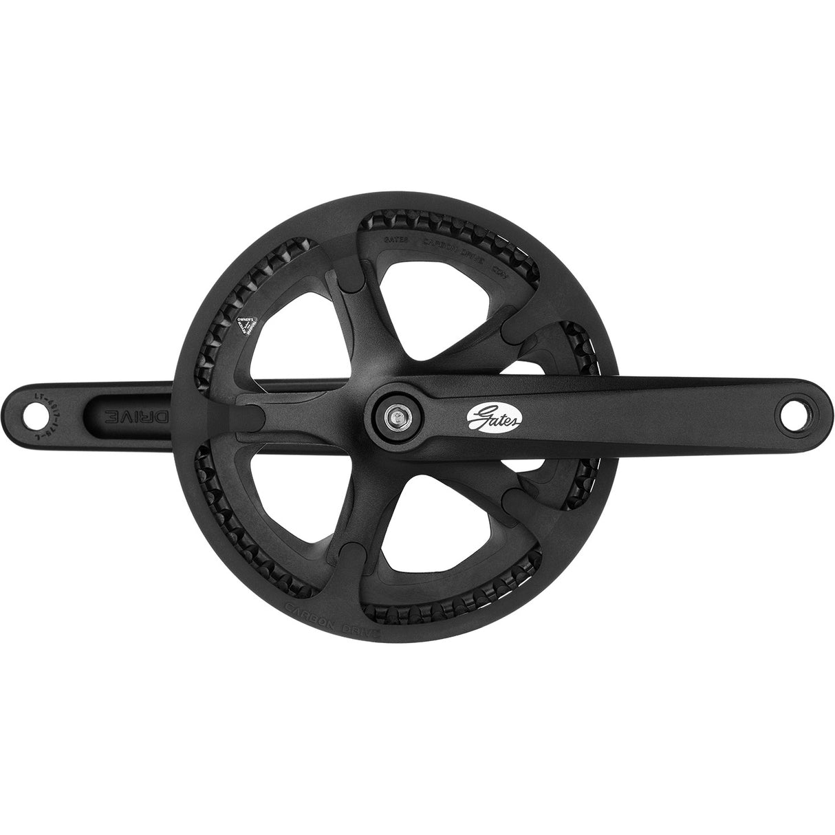 Gates crankstel cdn s150 55t 170mm pvc beschermrand zwart