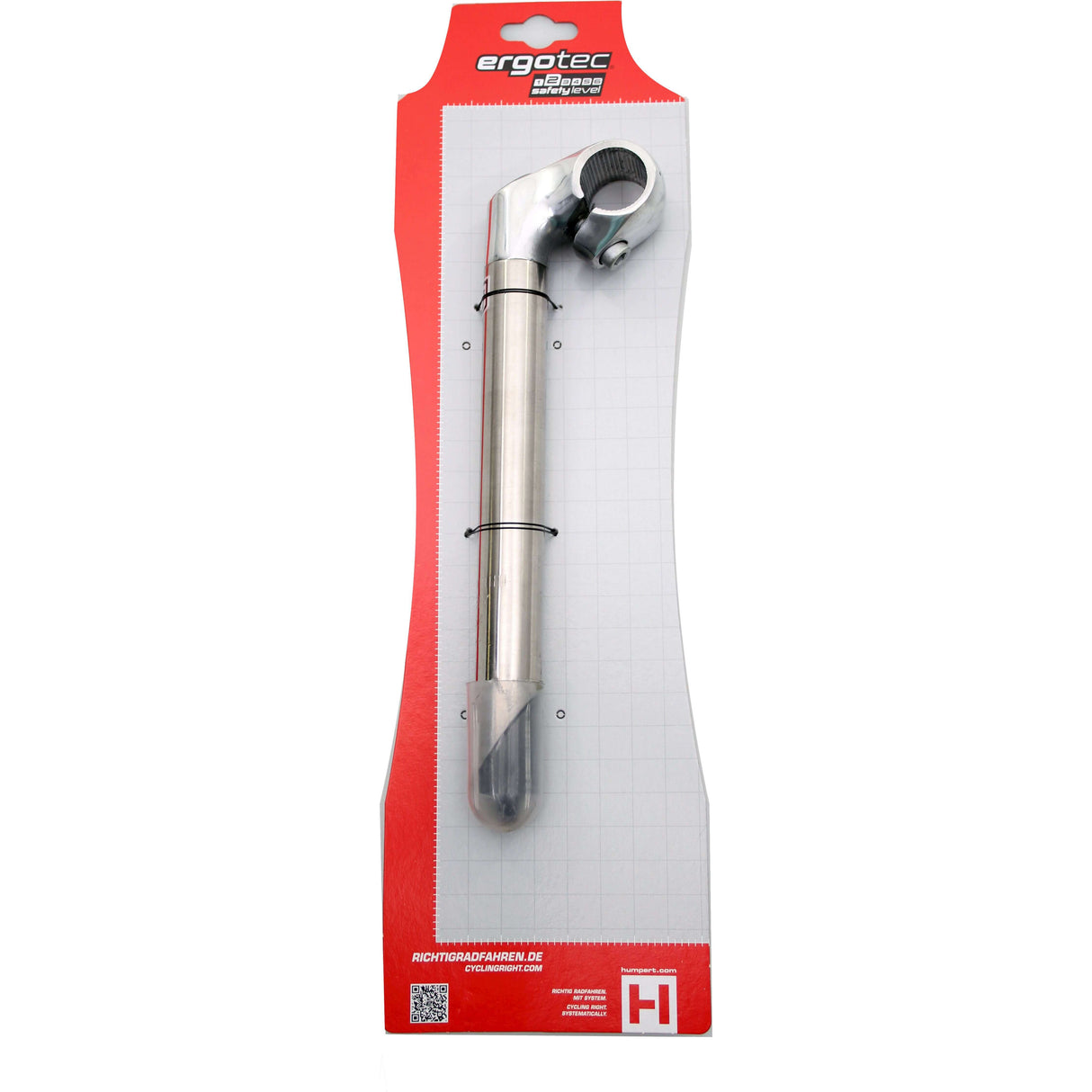 Ergotec Stem Cat 230 25.4 ALU in acciaio inossidabile