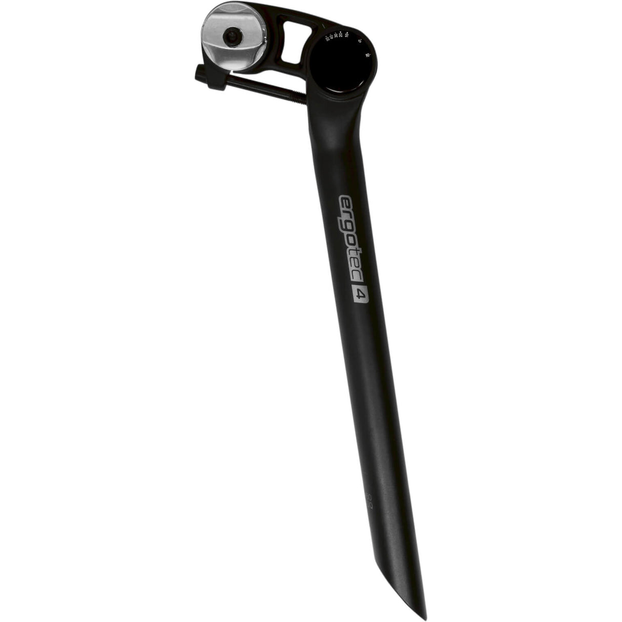 Ergotec Sëtzpost Futura fäertbar Ø27.2mm 340-400 mm -