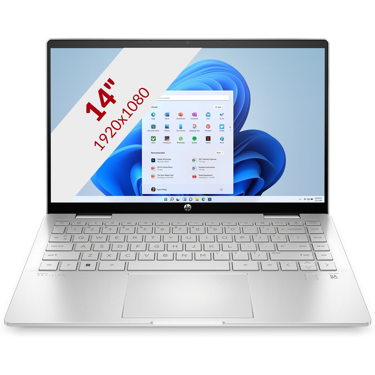 HP Pavilion X360 14-EK0350ND