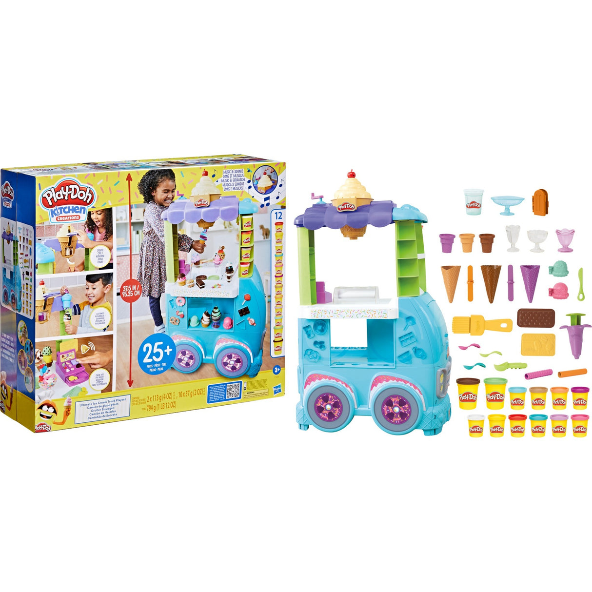 Ensemble de jeux de camion de crème glacée Hasbro Ultimate