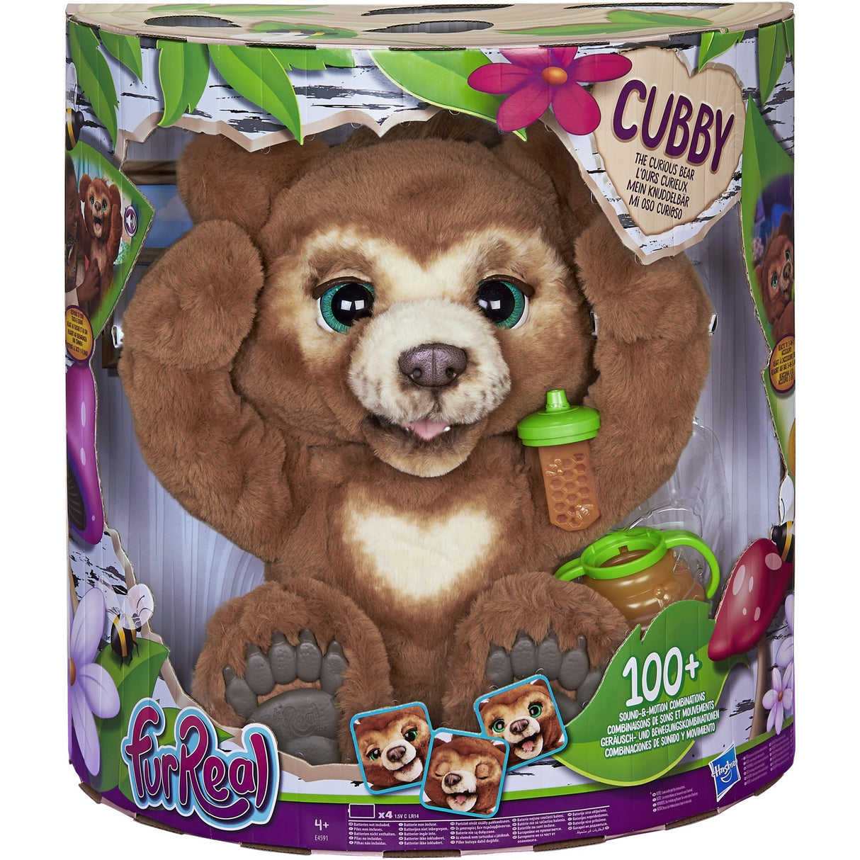 HASBRO FURREAL CUBY DE BEER BEER ATTO