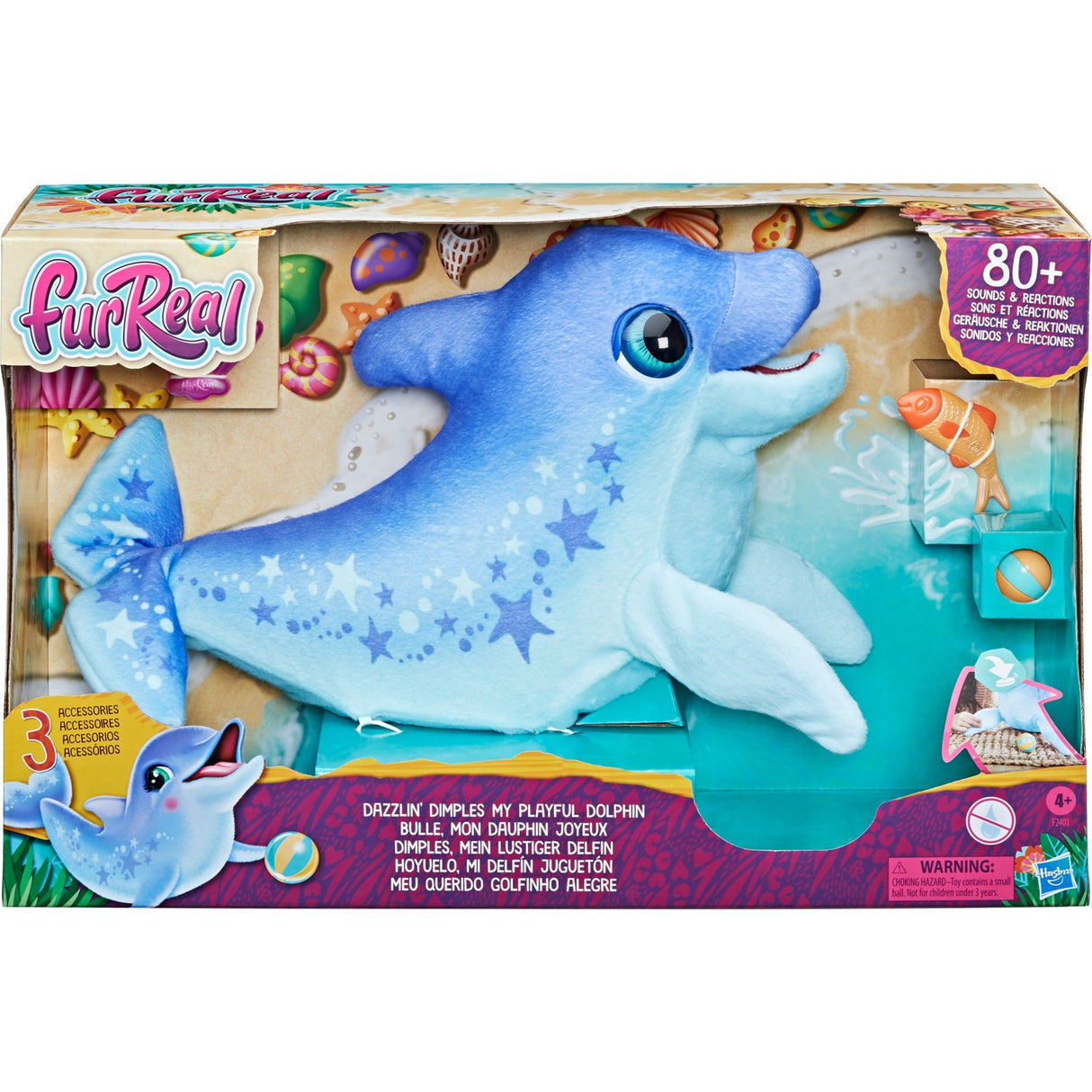 Hasbro furreal Dazzlin Dimples můj hravý delfín