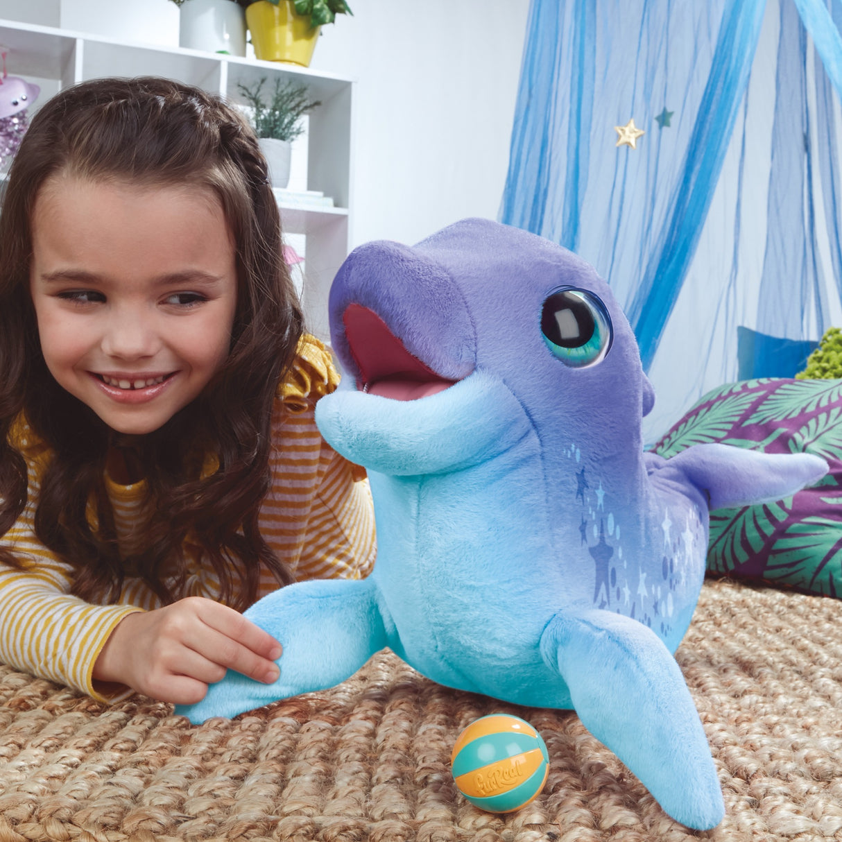 Hasbro furreal Dazzlin Dimples můj hravý delfín