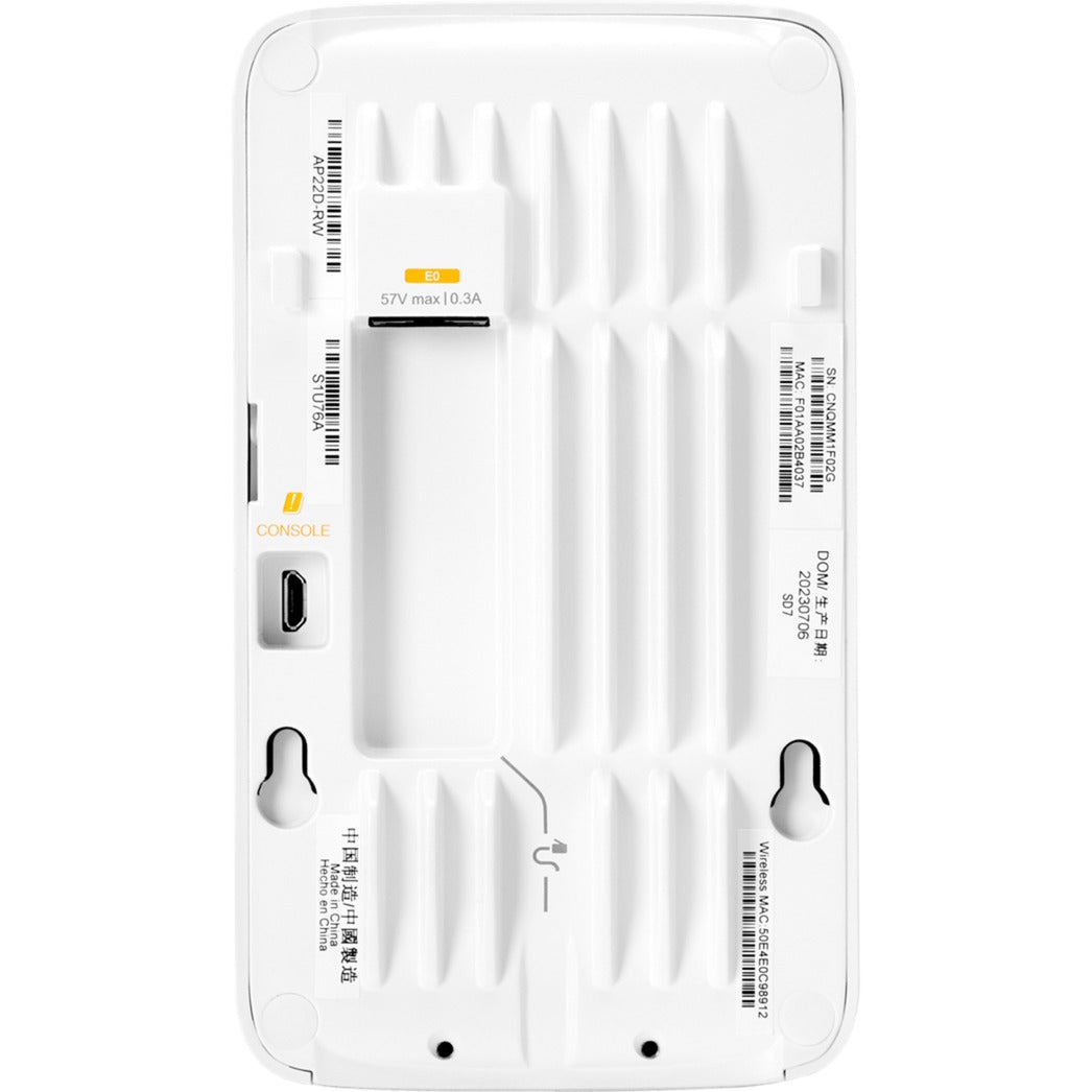 Hewlett Packard Enterprise Instant on Dual Radio (RW) AP22D (S1U76A)