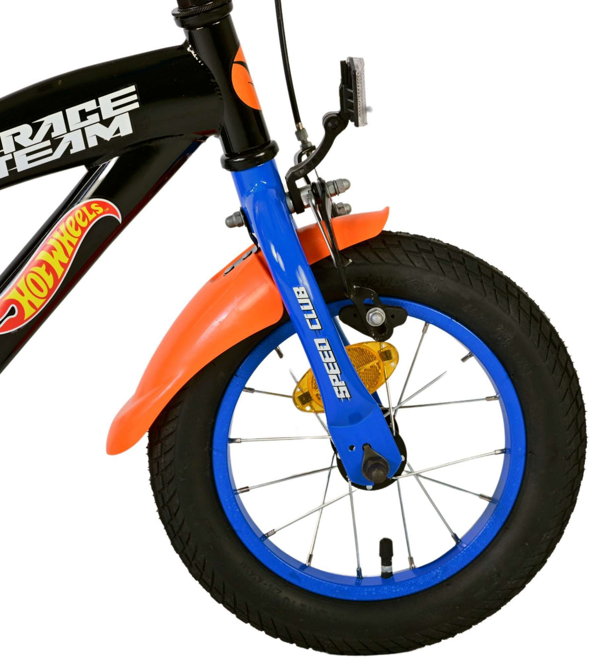 Heiße Räder 12 Fahrrad Schwarz Orange Blau 31256
